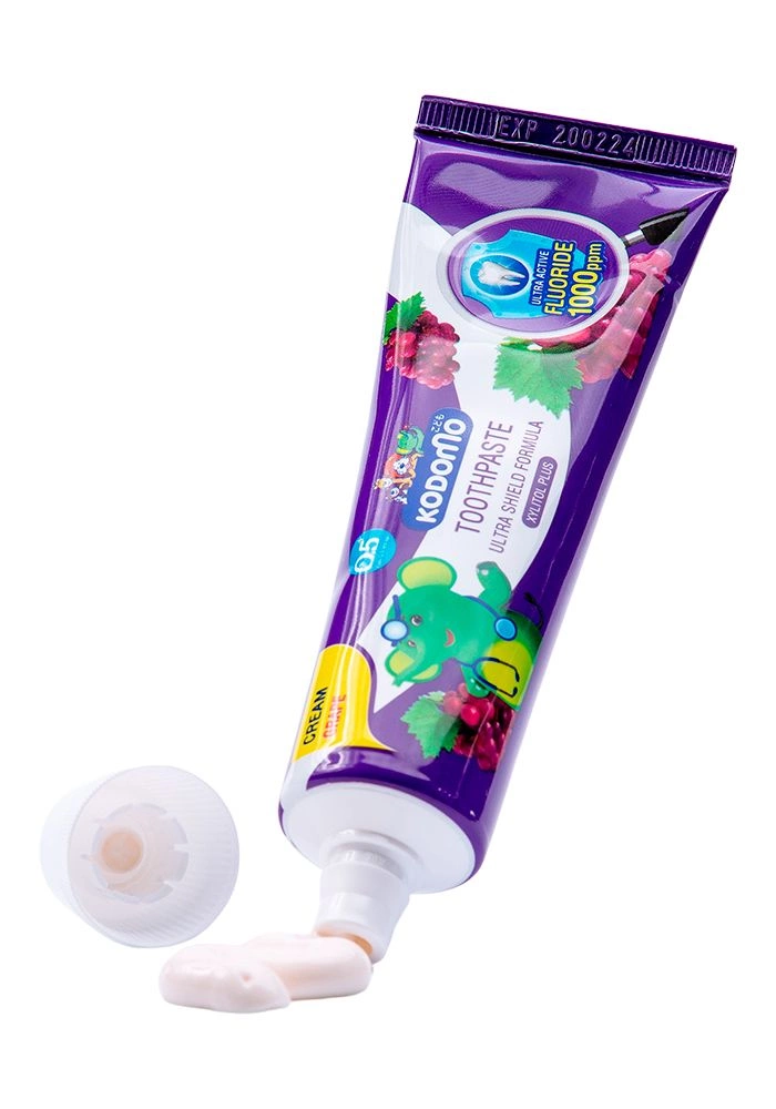 Паста зубная для детей с 6 месяцев с ароматом винограда, 65 г (уцененный товар)