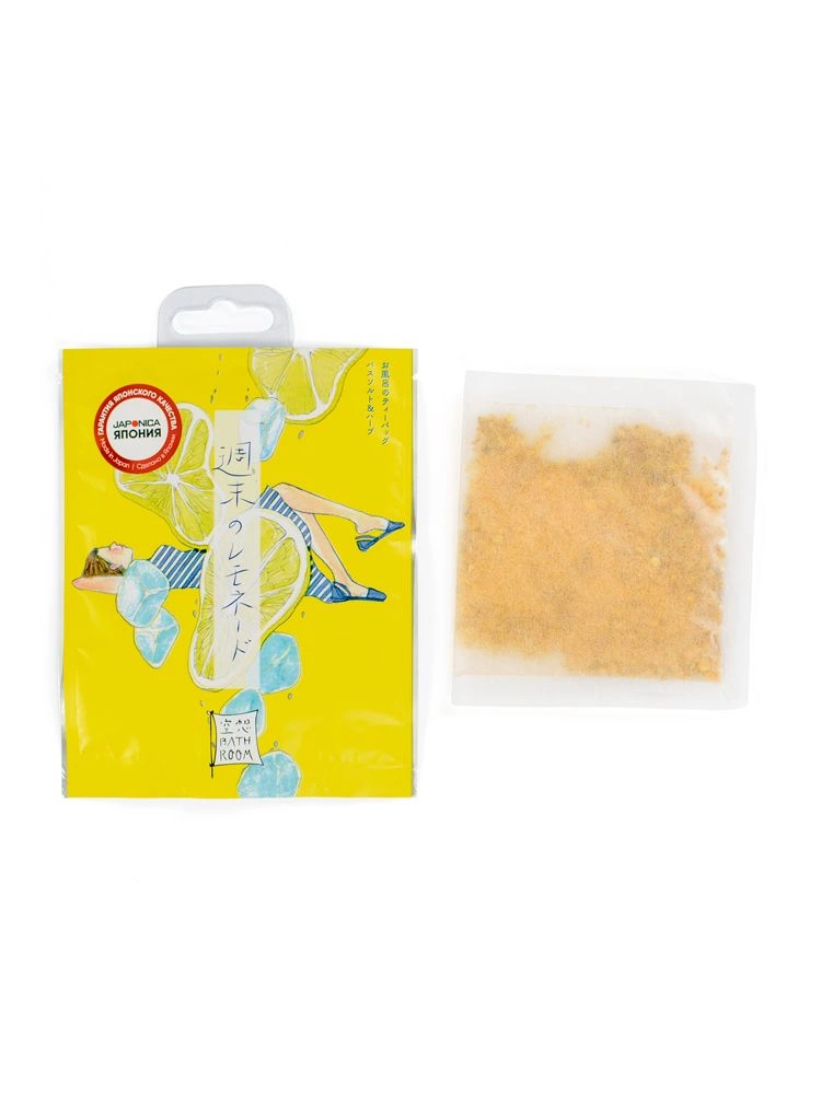 Charley  Bathroom Соль-саше для ванн "Расслабляющий лимонад" с ароматом лимона и меда, 30 г