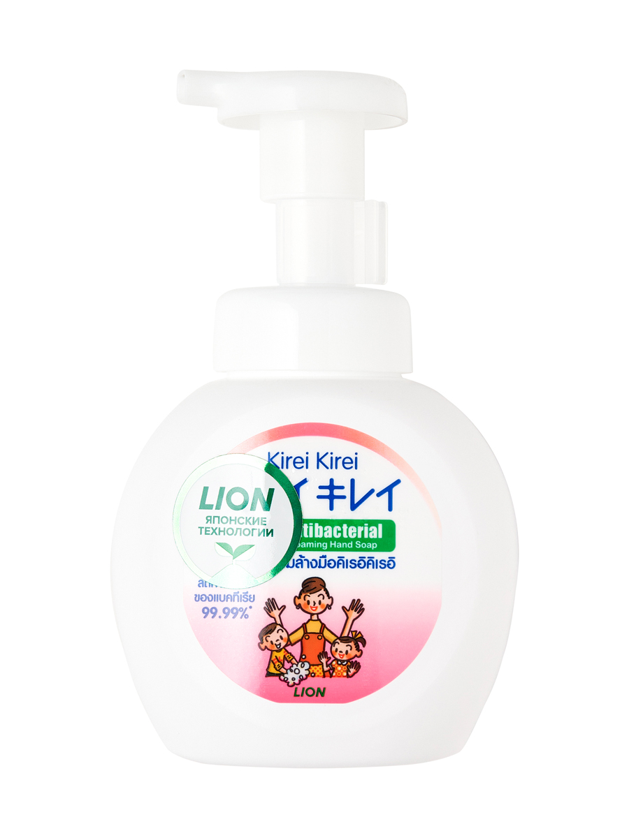 LION Kirei Kirei Антибактериальное мыло-пенка для рук