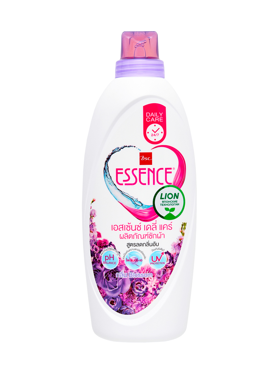 LION Essence Blossom Гель суперконцентрированный для стирки с ароматом весеннего луга, 900 мл