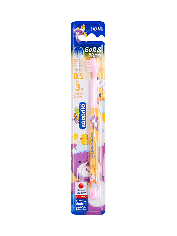 LION Kodomo щётка зубная для детей от 0,5 до 3 лет
