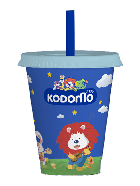 Фирменный стаканчик, меняющий цвет при добавлении холодных напитков