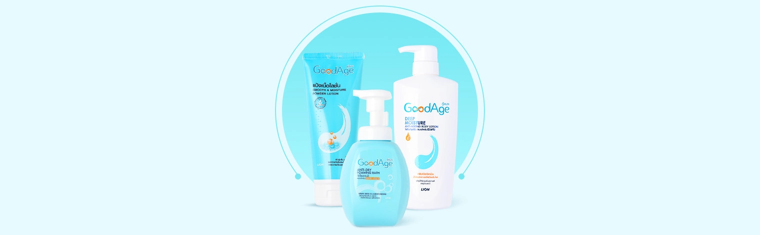 Встречайте новый бренд GoodAge от японской корпорации Lion