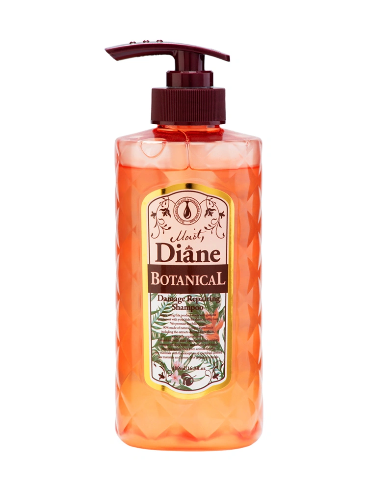 Moist Diane Botanical Repair Шампунь для волос бессиликоновый бессульфатный Восстановление, 480 мл