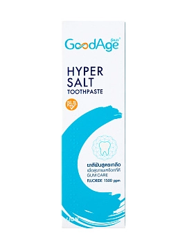 LION GoodAge Зубная паста для ухода за деснами с гипертонической солью, 90 г
