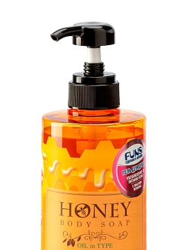 FUNS Honey Oil Гель для душа увлажняющий с экстрактом меда и маслом жожоба, 500 мл FUNS Honey Oil Гель для душа увлажняющий с экстрактом меда и маслом жожоба, 500 мл