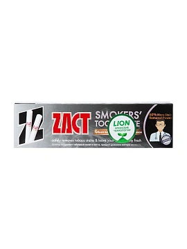 LION Zact Паста зубная для курящих, 100 г