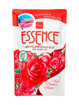 LION EssenceRedPassion Гель-концентрат для стирки белья с эффект кондиционера и ароматом сладких цветов (сменный блок), 400 мл