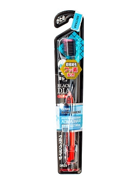 DENTALPRO Black Diamond Щетка зубная многоуровневая с ультратонкой щетиной алмазной формы (жесткая) DENTALPRO Black Diamond Щетка зубная многоуровневая с ультратонкой щетиной алмазной формы (жесткая)
