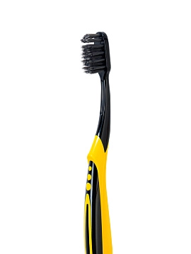 DENTALPRO Black Ultra Slim Plus Щетка зубная многоуровневая (средней жесткости)