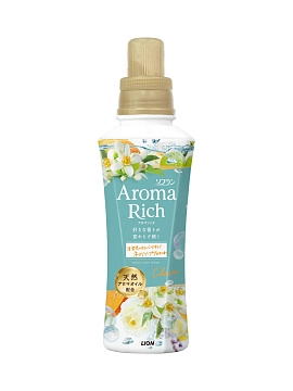 LION Aroma Rich Claire Кондиционер-ополаскиватель для белья, 480 мл