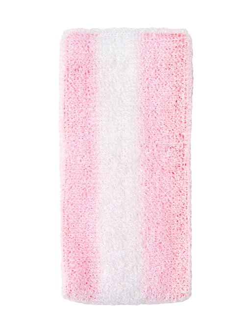 MARNA Rabbit Tail Мочалка-полотенце для тела розовая, мягкая 1 шт MARNA Rabbit Tail Мочалка-полотенце для тела розовая, мягкая 1 шт