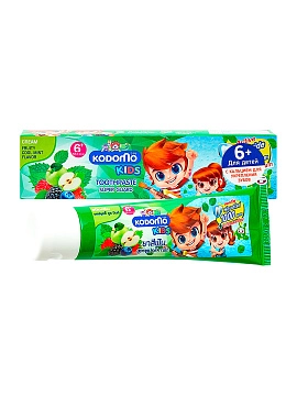 LION Kodomo Паста зубная для детей с ароматом фруктовой мяты 6+, 65 г