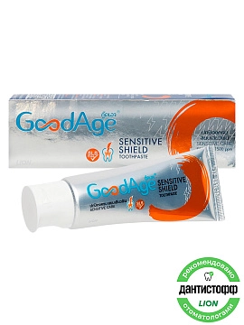 LION GoodAge Зубная паста для ухода за чувствительными зубами, 90 г