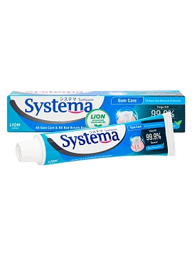 LION Systema Паста зубная для ухода за деснами, 160 г