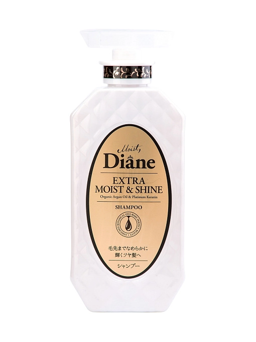 Moist Diane Perfect Beauty Шампунь с кератином для увлажнения волос, 450 мл