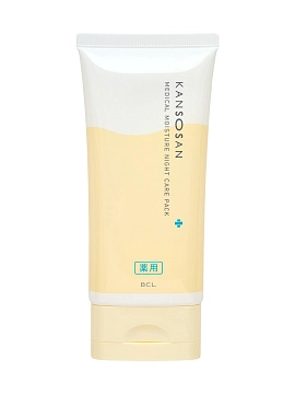 KANSOSAN Восстанавливающая ночная маска для лица с церамидами и ниацинамидом, 70 г