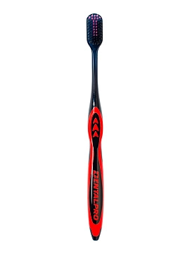 DENTALPRO Black Diamond Щетка зубная многоуровневая с ультратонкой щетиной алмазной формы (средней жесткости)