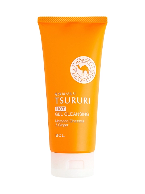 TSURURI Согревающий гель для глубокого очищения пор с имбирем, 150 г TSURURI Согревающий гель для глубокого очищения пор с имбирем, 150 г