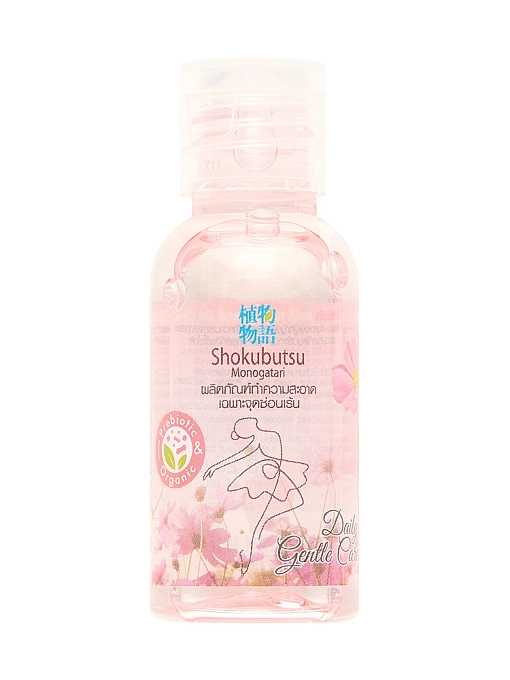 LION Shokubutsu Гель-пена для интимной гигиены с алоэ вера и периллой, 25 мл