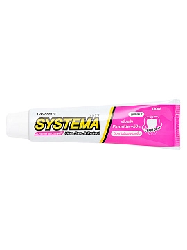 LION Systema Паста зубная с ароматом японской сакуры, 80 г