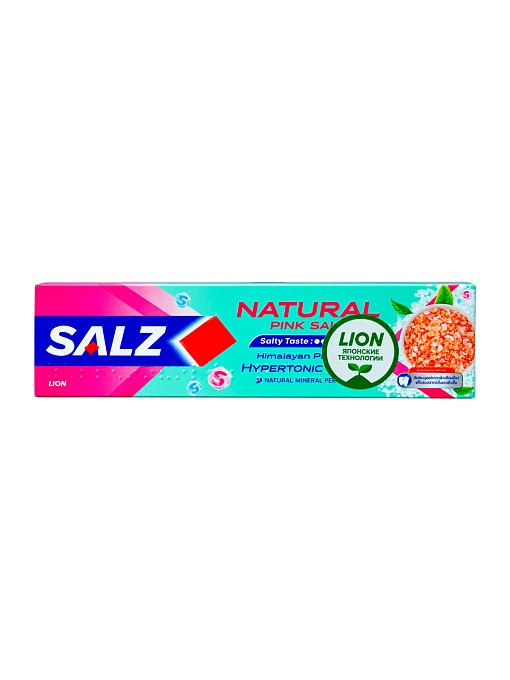 LION Salz Herbal Паста зубная с розовой гималайской солью, 90 г