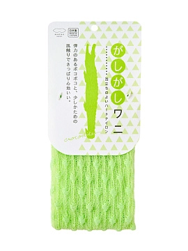 MARNA Animal Collection Мочалка-полотенце для тела Крокодил, жёсткая, нейлон 1 шт