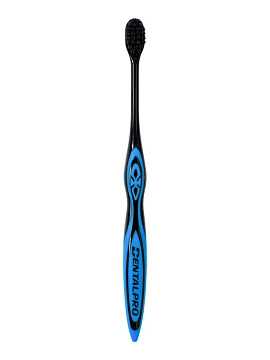 DENTALPRO Black Compact Head Щетка зубная одноуровневая (средней жесткости)