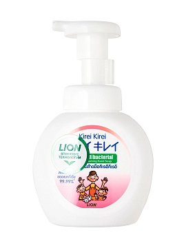 LION Kirei Kirei Мыло-пенка антибактериальная для рук "воздушное мыло", 250 мл