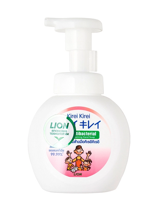 LION Kirei Kirei Мыло-пенка антибактериальная для рук "воздушное мыло", 250 мл LION Kirei Kirei Мыло-пенка антибактериальная для рук "воздушное мыло", 250 мл