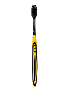 DENTALPRO Black Ultra Slim Plus Щетка зубная многоуровневая (средней жесткости)