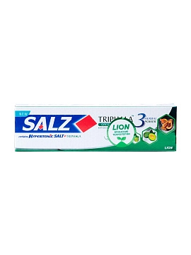 LION Salz Herbal Паста зубная с гипертонической солью и трифалой, 90 г