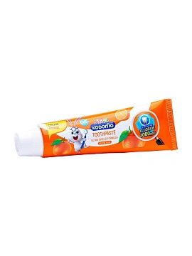 LION Kodomo паста зубная для детей с 6 месяцев с ароматом апельсина, 65 г
