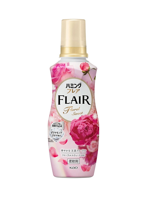 КАО Humming Flair Floral Sweet Кондиционер для белья, 520 мл