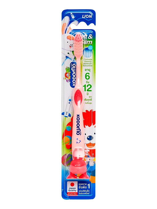 LION Kodomo Щётка зубная для детей от 6 до 12 лет LION Kodomo Щётка зубная для детей от 6 до 12 лет