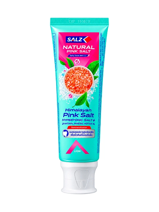 LION Salz Herbal Паста зубная с розовой гималайской солью, 90 г