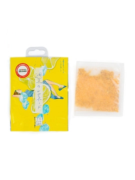 Соль-саше для ванны "расслабляющий лимонад" с ароматом лимона и меда, 30 г