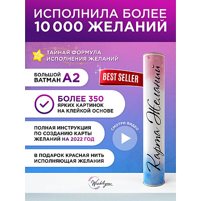 Карта желаний Wish4you на 2022 год