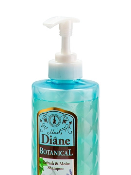 Moist Diane Botanical Refresh Шампунь бессиликоновый бессульфатный для питания волос, 480 мл Moist Diane Botanical Refresh Шампунь бессиликоновый бессульфатный для питания волос, 480 мл