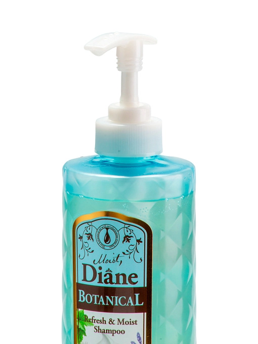 Moist Diane Botanical Refresh Шампунь бессиликоновый бессульфатный для питания волос, 480 мл Moist Diane Botanical Refresh Шампунь бессиликоновый бессульфатный для питания волос, 480 мл