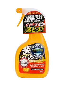 FUNS Orange Boy Спрей очиститель сверхмощный для дома с ароматом апельсина, 400 мл