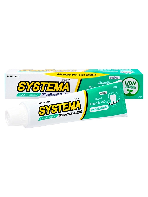 LION Systema Паста зубная для ухода за деснами, 140 г LION Systema Паста зубная для ухода за деснами, 140 г