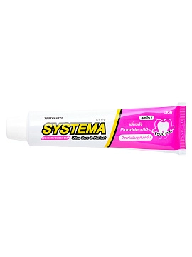 LION Systema Паста зубная с ароматом японской сакуры, 140 г