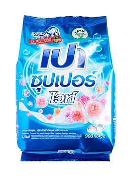 LION Pao Super White Антибактериальный порошок для стирки белого и светлого белья, 900 г LION Pao Super White Антибактериальный порошок для стирки белого и светлого белья, 900 г