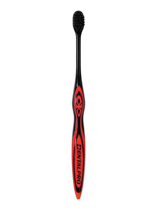 DENTALPRO "Black Compact Head" Зубная щетка (жесткая), 1шт DENTALPRO "Black Compact Head" Зубная щетка (жесткая), 1шт