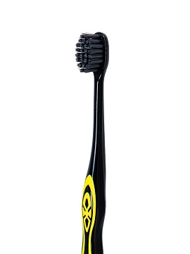 DENTALPRO Black Compact Head Щетка зубная одноуровневая (средней жесткости)