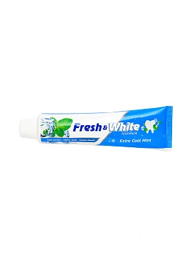 LION Fresh&White Паста зубная отбеливающая супер прохладная мята, 160 г