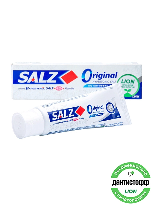 LION Salz Original Паста зубная с коэнзимом Q10, 80 г