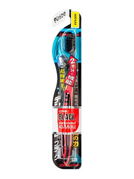 DENTALPRO Black Ultra Slim Plus Щетка зубная многоуровневая (мягкая) DENTALPRO Black Ultra Slim Plus Щетка зубная многоуровневая (мягкая)