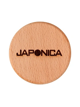 JAPONICA Ароматическая свеча с деревянным фитилем "Табак и мята"